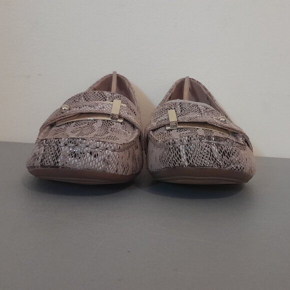 Naturalizer Women's Gisella Mauve Snake Flat 10 M US - Picture 4 of 7